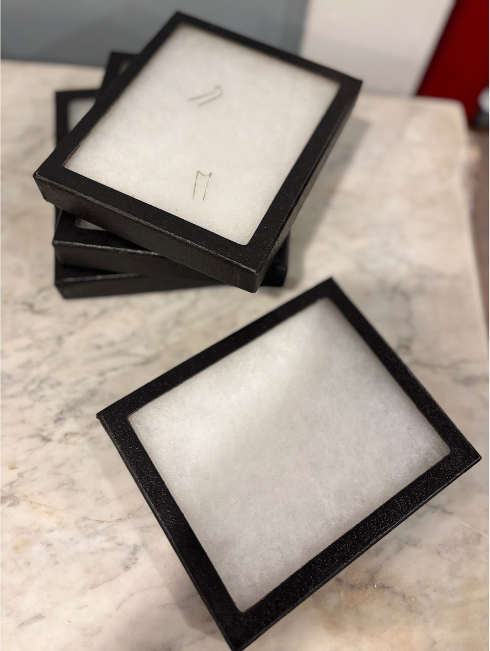 Vintage Riker Specimen Mount Display Box Set of 4